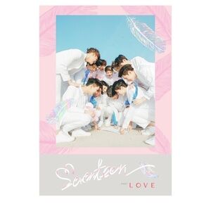 SEVENTEEN - 1ST ALBUM LOVE & LETTER LOVE Version Set CD + Photobook + Extras